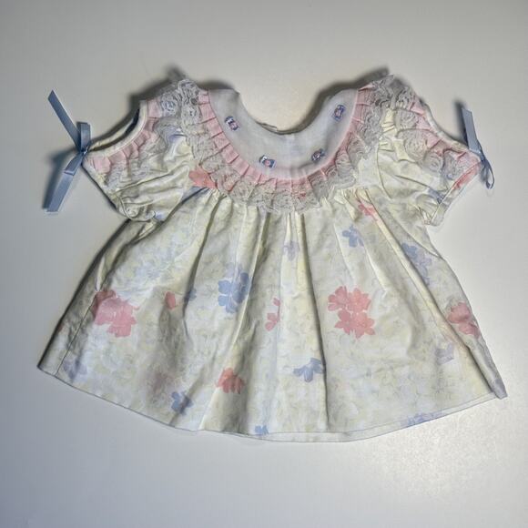 Vintage Rare Editions Floral Baby Dress and Bloomers Set 3-6 Months - Picture 10 of 10